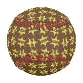 Custom Sheriff Abzeichen Baseball (Rückseite)