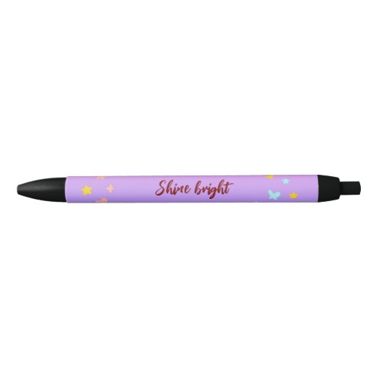 Custom Shine Bright Pen für Mädchen Kugelschreiber (Vorderseite)