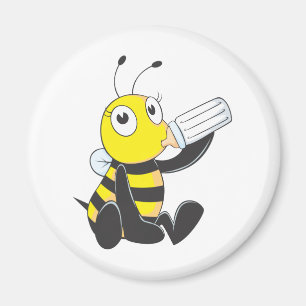Custom Shirts: Happy Baby Bee Shirts Magnet