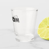 Custom Shot Glass Blank Template - 1.5oz Schnapsglas (Rechts)