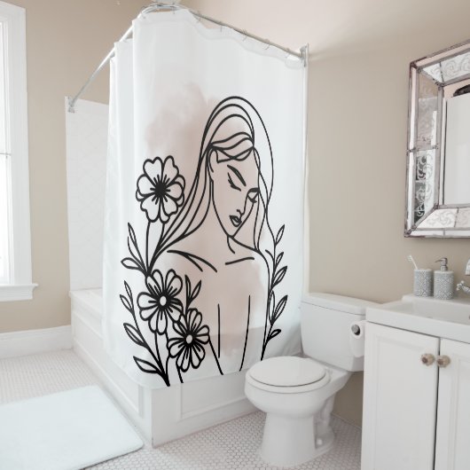 Custom Shower Curtain Duschvorhang (Beispiel)