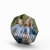 Custom Siblons Brother Sister Foto Handwriting (Rechts)