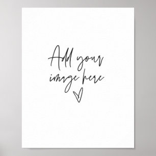 Custom Sign Wedding Event Board Foto Poster G400