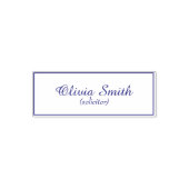 Custom Signature Business Stamp Permastempel (Design)
