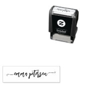 Custom signature modern script  permastempel (Beispiel)