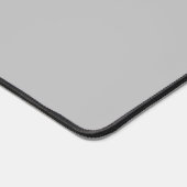 Custom Silver Desk Mat - Sleek & Modern Schreibtischunterlage (Ecke)