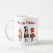 Custom simple watercolor Nutcracker Christmas Kaffeetasse (Links)