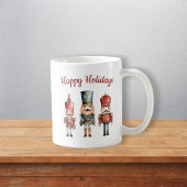 Custom simple watercolor Nutcracker Christmas Kaffeetasse