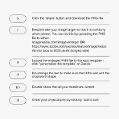 Custom Sip and Solve Wedding Crossword