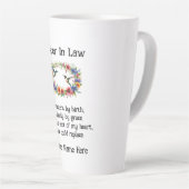 Custom Sister in Law Best Friends Coffee/Latte Tas Milchtasse (Rechte Ecke)