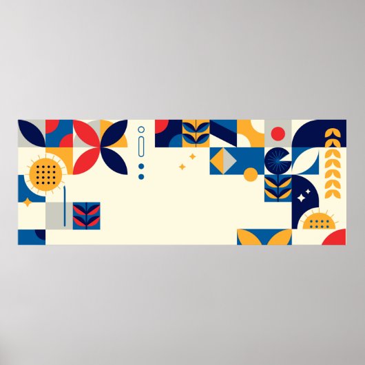 Custom Size Bauhaus Art Poster 6 (Vorne)