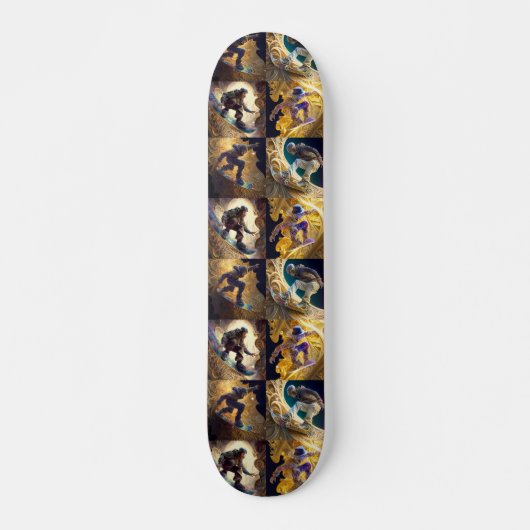 custom skateboard deck (Vorne)