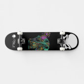 Custom Skateboard Deck - "Elephant Druid" (Horizontal)