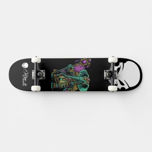 Custom Skateboard Deck - "Elephant Druid" (Horizontal)