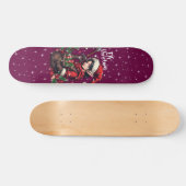 Custom Skateboard Deck - "Elf Christmas" (Horizontal)