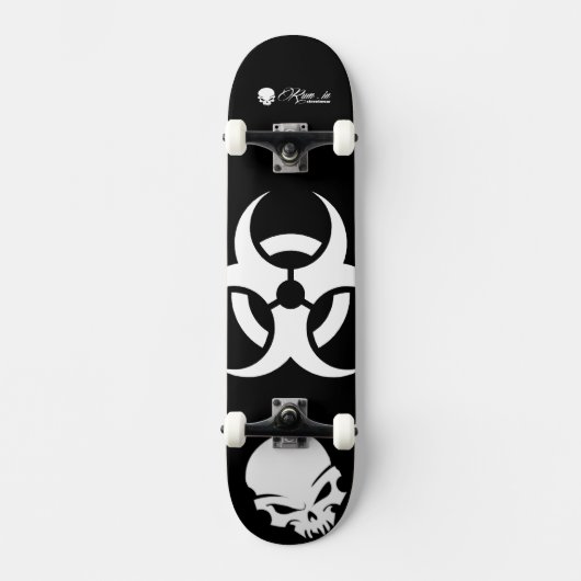 Custom Skateboard Deck - "Infectant" (Vorderseite)