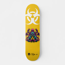 Custom Skateboard Deck - "Mutant Biohazard"