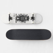 Custom Skateboard Deck - "Street Bear" (Horizontal)