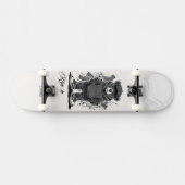 Custom Skateboard Deck - "Street Bear" (Horizontal)