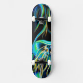 Custom Skateboard "Jelly Fish" (Vorderseite)