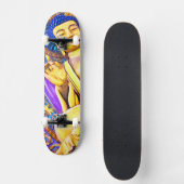 Custom Skateboard "The Buddah" (Vorderseite)
