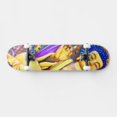 Custom Skateboard "The Buddah" (Horizontal)