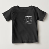 Custom Ski Trip Family Friends Group Matching Baby T-shirt (Vorderseite)