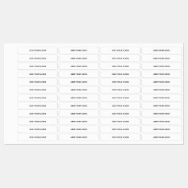 CUSTOM SKINNY LABELS ETIKETTEN