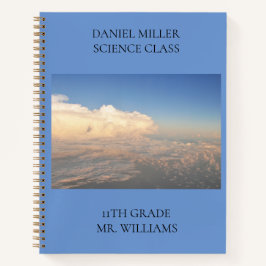 Custom Sky Voyager School Notizblock