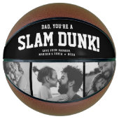 Custom SLAM DUNK Vater Foto Collage Cool Basketball (Vorderseite)