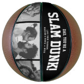 Custom SLAM DUNK Vater Foto Collage Cool Basketball (Vertikal)