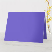Custom Slate Blue Grußkarte Karte (Gelbe Blume)