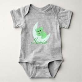 Custom Sleeping Bear Baby Bodysuit Strampler