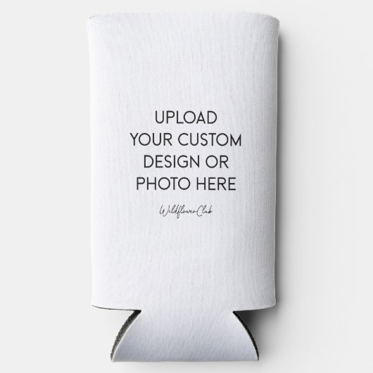 Custom Slim Seltzer Can Selters Dosenkühler (Vorderseite)