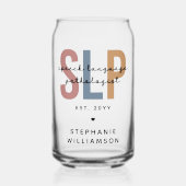 Custom SLP Speech Language Pathologe Dosenglas (Vorderseite)