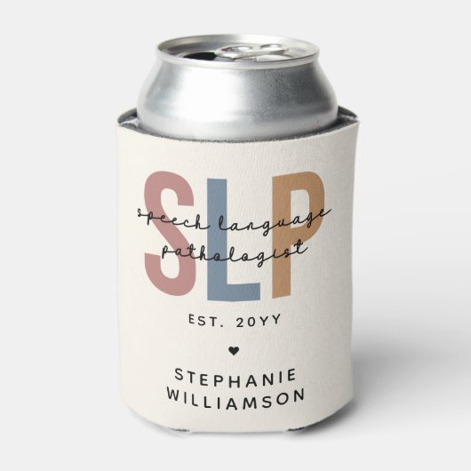 Custom SLP Speech Language Pathologe Dosenkühler (Kanne Vorderseite)