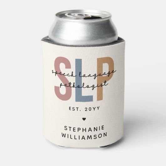 Custom SLP Speech Language Pathologe Dosenkühler (Kanne Rückseite)