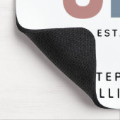 Custom SLP Speech Language Pathologe Mousepad (Ecke)