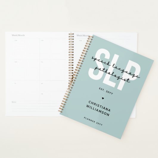 Custom SLP Speech Language Pathologe Planer (Anzeige)