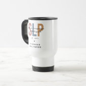 Custom SLP Speech Language Pathologe Reisebecher (Vorderseite Links)
