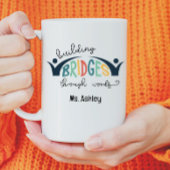 Custom SLP Speech Language Pathologe Therapist Zweifarbige Tasse