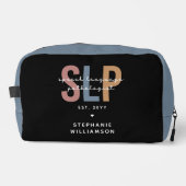 Custom SLP Speech Language Pathologe Waschbeutel (Vorderseite)