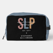 Custom SLP Speech Language Pathologe Waschbeutel (Rückseite)