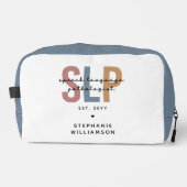 Custom SLP Speech Language Pathologe Waschbeutel (Vorderseite)