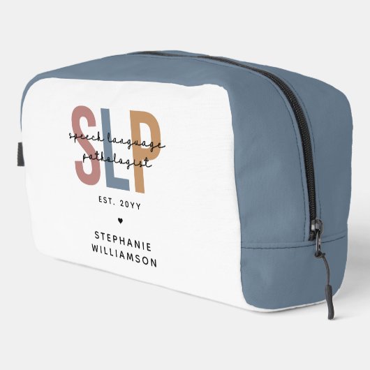 Custom SLP Speech Language Pathologe Waschbeutel (Rechte Ecke)