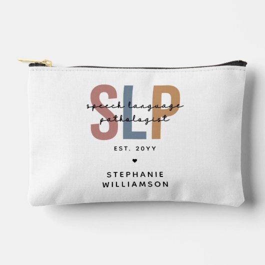 Custom SLP Speech Language Pathologe Zubehörtasche (Vorderseite)