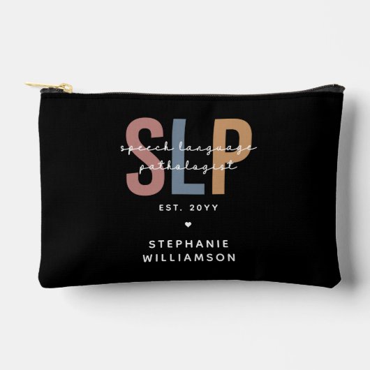 Custom SLP Speech Language Pathologe Zubehörtasche (Vorderseite)