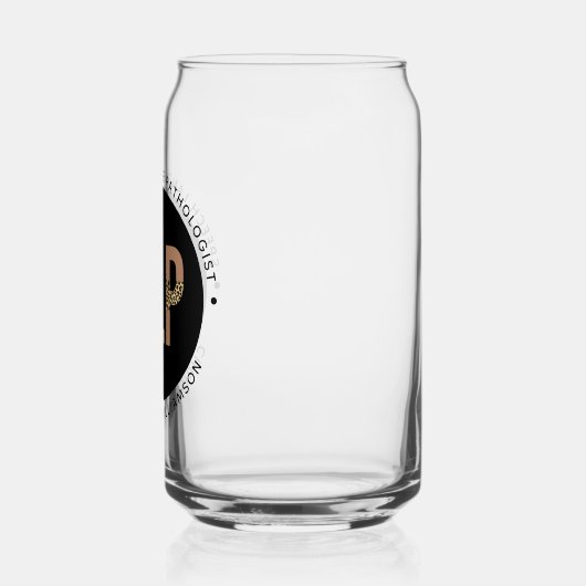 Custom SLP Speech Pathologe Leopard Druckgeschenke Dosenglas (Links)