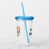 Custom SLP Speech Pathologe Leopard Print Acryltrinkbecher (Links)