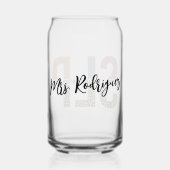 Custom SLP Speech Pathologe Leopard Print Dosenglas (Rückseite)